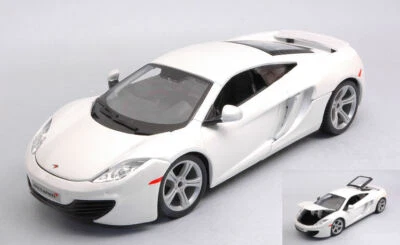 MODELLINO AUTO STATICO BURAGO MCLAREN MP4-12C 2016 BIANCO MODELLISMO SCALA 1:24 - Immagine 1 di 2