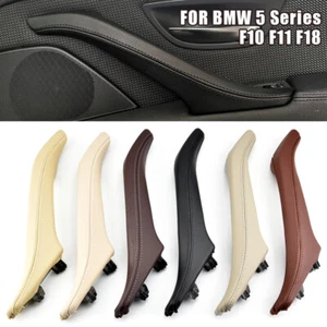 Interior Door Leather Pull Handle For BMW 5 Series F10 F11 F18 520i 523i 525i - Picture 1 of 30