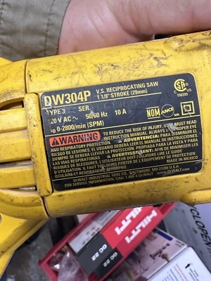 DeWalt DW304P Corded Reciprocating Saw - Image 1 of 4