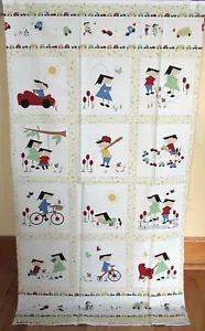 1 Adorable "Vintage Play" Cotton Fabric Quilting/Wallhanging Panel - Picture 1 of 3