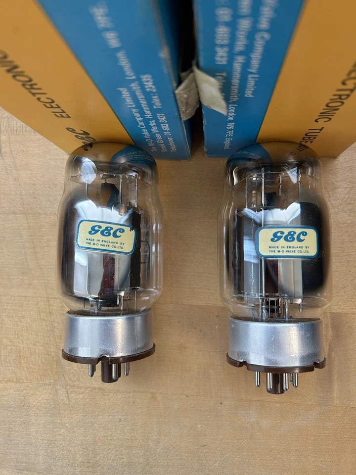 Nuevo en caja Genalex G E C KT88 par emparejado de fábrica Foto 1 de 4