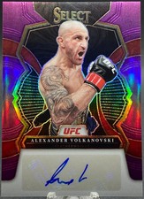 2023 Panini Select Purple Alexander Volkanovski #SG-AVK Featherweight 14/49 P31