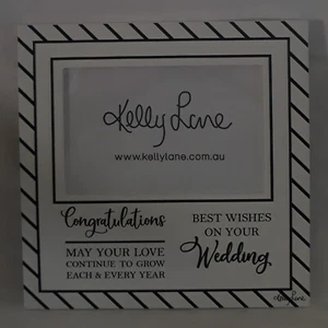 Best Wishes On Your Wedding Photo Frame - Picture 1 of 1