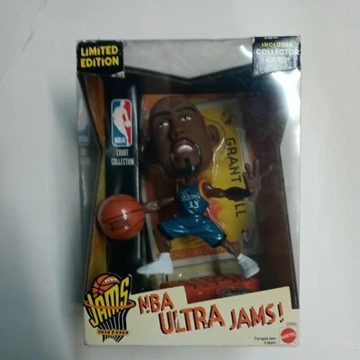 ¡NBA ULTRA JAMS 1999! PISTONES GRANT HILL DETROIT EDICIÓN LIMITADA "HEADS UP  Foto 1 de 3