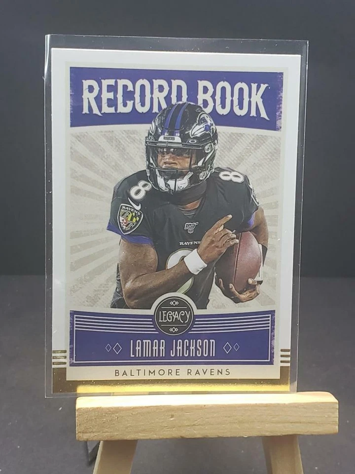 2020 Panini Legacy Record Book #RB-LJ Lamar Jackson - Image 1 of 1
