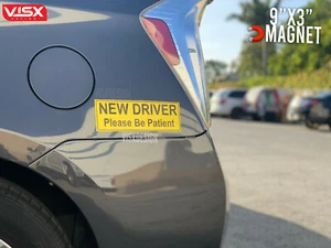 New Driver Please Be Patient Magnet or Bumper Sticker Car Laminated JDM slammed  - Picture 1 of 1