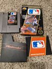 Major League Baseball MLB NES CIB Game Box Manual (Nintendo, 1988)