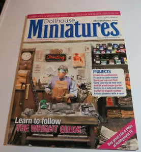 Dollhouse Miniatures Magazine MAR/APR 2011 EASTER BASKET, PET FOOD, FLOWERS - Imagen 1 de 1
