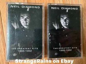 The Greatest Hits (1966-1992) Neil Diamond Cassette Tape ~ Tapes 1 & 2 ~ TESTED - Picture 1 of 2