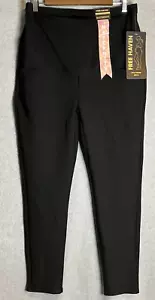 NEW Free Haven Maternity Women’s Size XL Leggings Pants Stretch Black Pockets - Picture 1 of 9