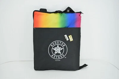 Manta y bolso de picnic al aire libre MLB Houston Astros Vista, arco iris-negro, nuevo Foto 1 de 4