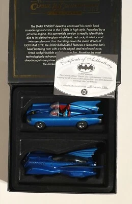 Corgi 1:43 Scale with 1960's & 2000's Batmobile Batman Die-Cast #1199/2504 - Image 1 of 4