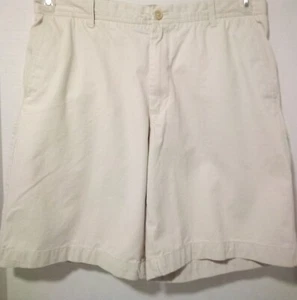 Pantalones cortos chinos IZOD de agua salada para hombre 36 x 9 marfil - Imagen 1 de 5