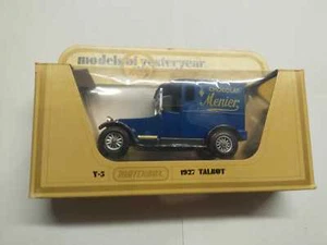 1927 TALBOT 47:1 (1978) BOXED VINTAGE MODEL CAR MATCHBOX MODELS OF YESTERYEAR - Picture 1 of 5