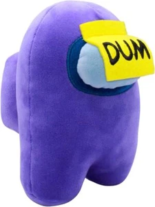 Among Us Plush Purple DUM Crewmate 7" Series 3 Innersloth Toikido Just Toys NWT - Picture 1 of 9
