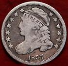 1837 Philadelphia Mint Silver Capped Bust Dime