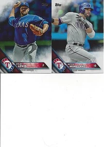 2016 Topps 1 Rainbow Mitch Moreland Texas Rangers # 335 - Picture 1 of 1