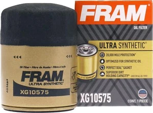 FRAM Ultra Synthetic XG10575 Motor Oil Filter, 20K mile Filter for GM, Ford - Picture 1 of 3