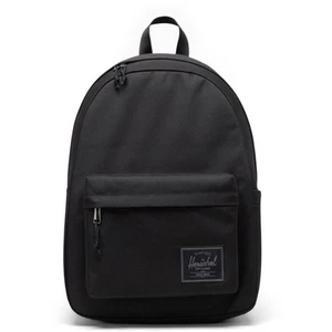 Herschel Bags Classic Unisex Adults Black Backpack - Medium New - Picture 1 of 4