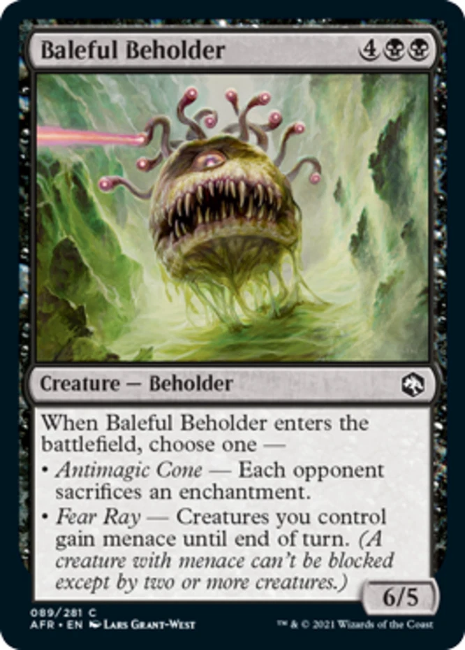 x1 Baleful Beholder - Forgotten Realms - NM - MTG - Image 1 of 1