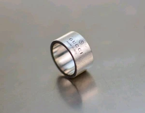 Authentischer Gucci Sterlingsilber Bandring US Größe 6 - Bild 1 von 4