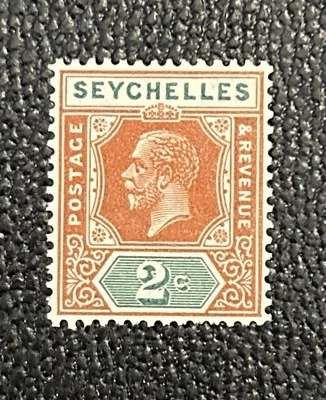 Seychelles: 1917-20. Juego de 1, SC# 74 MH #SC-05261 Foto 1 de 2