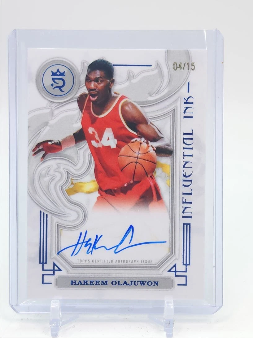 Hakeem Olajuwon Autograph Basketball Cards for sale | eBay