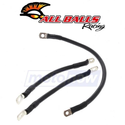 All Balls Battery Cable Kit for 1991 Harley Davidson FXDB-S Dyna Glide ji Foto 1 de 4