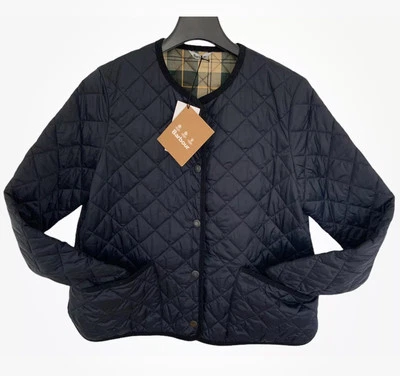 NEW barbour heritage liddesdale quilted Coat Navy uk16 BNWT RRP£169 (21 - Image 1 of 3