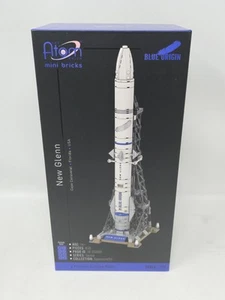 The Atom Brick NUOVO GLENN Builder Set, Modello di Costruzione Premium, Blue Origin - NUOVO - Foto 1 di 8
