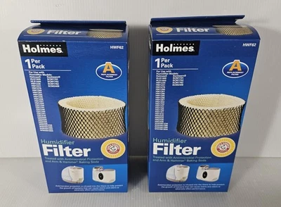 2 Genuine HOLMES Humidifier Air Filter HWF62 Type A Replacement Single Pack  - Image 1 of 4