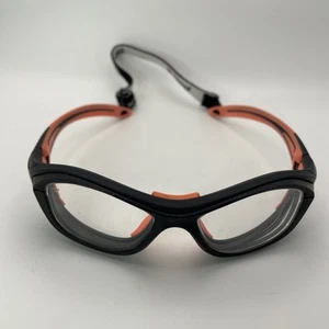 Bolle SWAG Black-Orange Browline Unisex Full Rim 49-13-125 Eyeglasses Frame Only - Picture 1 of 11