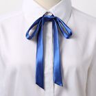 Vintage Fancy Necktie Thin Ribbon New Satin Bow Tie