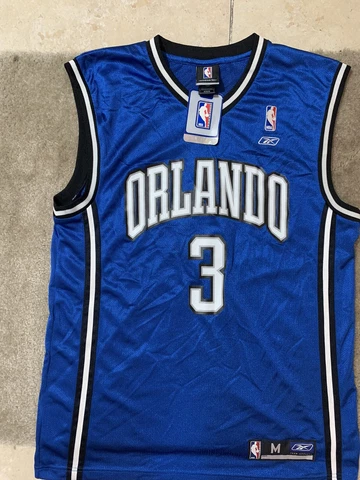 Authentic Steve Francis #3 Reebok NBA Jersey Orlando Magic Blue Size Medium Cover
