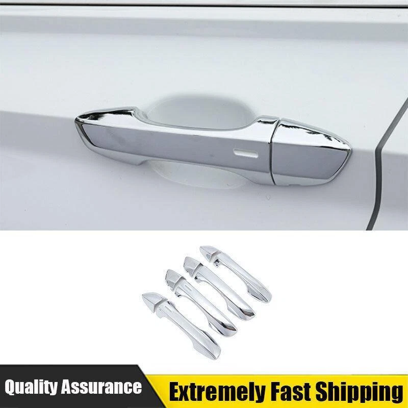For Volkswagen Jetta MK7 2019-21 ABS Chrome Side Smart Door Handle Cover Trim 8P - Изображение 1 из 4