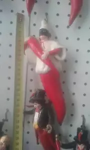 Polichinelle 18 20CM Terre Cuite Chance Corne Crèche Naples Fabriqué Italy Oma - Bild 1 von 1