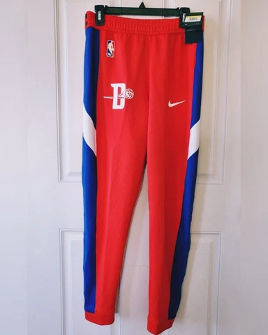 Size S - Nike Therma Flex Men's Red Tear Away NBA Basketball Pants CD5481-657 Cover