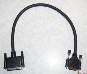COPARTNER, E119932, 300V, 20 AWG, 25-Pin Printer, 16" Cable/Connector, Pre-Owned - Picture 1 of 3