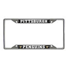 NEW NHL Pittsburgh Penguins Car Truck Chrome Metal License Plate Frame