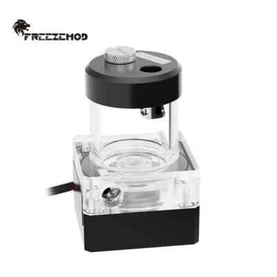FreezeMod G1/4" Thread 100mm Reservoir with Pump 550L/H for Water Cooling - Image 1 of 4