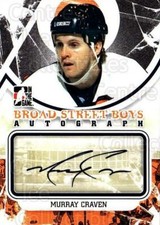 2011-12 ITG Broad Street Boys Autographs #AMC Murray Craven