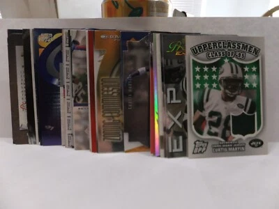 Curtis Martin 29 Card Collection Inserts #d Parallels GU SP's Jets / Patriots - Image 1 of 4