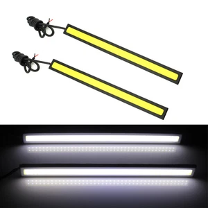 2x White 12V 100 LED COB Car DRL Driving Daytime Running Light Bulb Fog Lamp - Picture 1 of 2