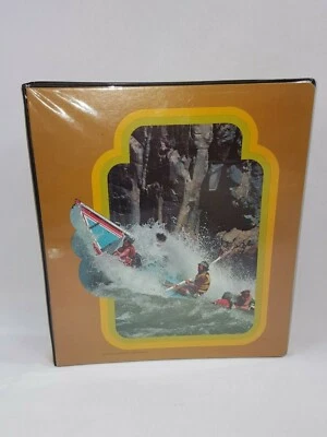 Carpeta de 3 anillas Hilroy Super Sport Vintage 1978 kayak kayak ilustrado deportivo Foto 1 de 2