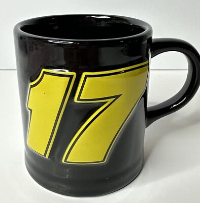 NASCAR #17 Matt Kenseth Roush Racing Embossed Coffee Mug Cup - Image 1 of 4