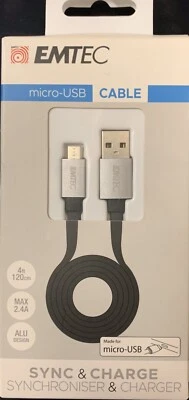 EMTEC micro-USB Cable (ECCHAT700MB) - Image 1 of 2