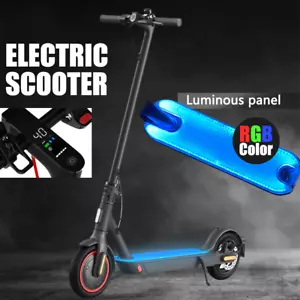 Portable PRO Electric Scooter Adult Foldable Travel 900W Motor Glow Bike 40KM/H - Picture 1 of 12