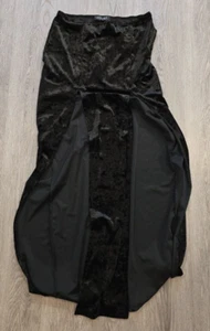 Dolls Kill Widow Black Skirt Size Large - Picture 1 of 3