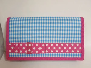 Handtasche/Clutch/Geldbörse/Schultertasche dreifach faltbar Stoff 5X8 Zoll geschlossen Neu mit Etikett kostenloser Versand - Bild 1 von 1