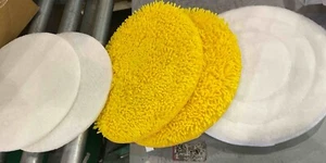 EWBANK NIFFTEE REPLACEMENT 9" SCOURING POLISHING CLEANING PADS 6 PCS - Picture 1 of 1
